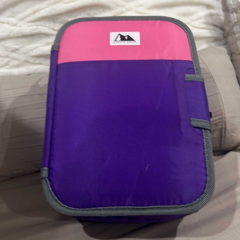 Arctic zone, girls lunchbox, purple, and pink just as new
